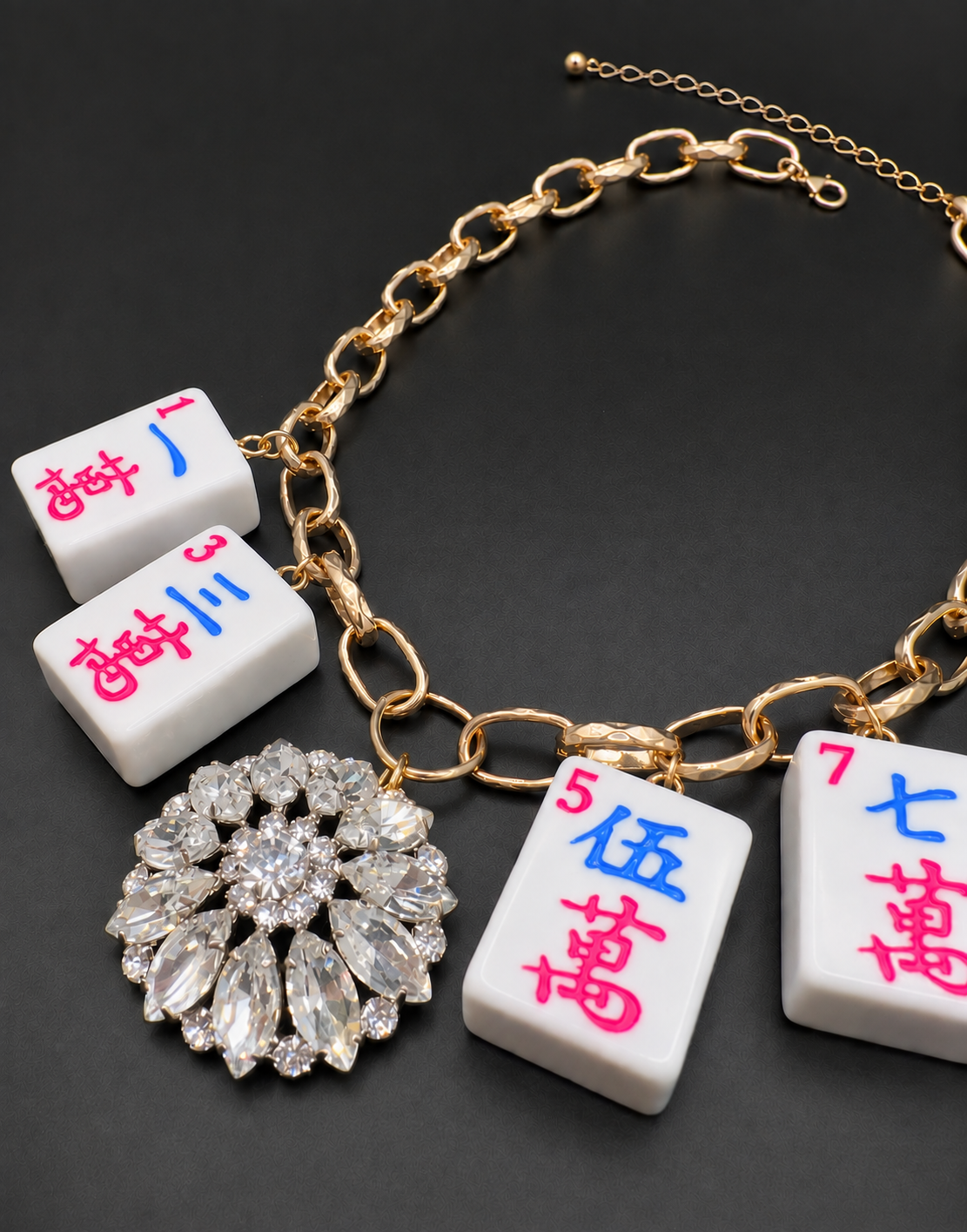 Mahjong Necklace - Craks Odd