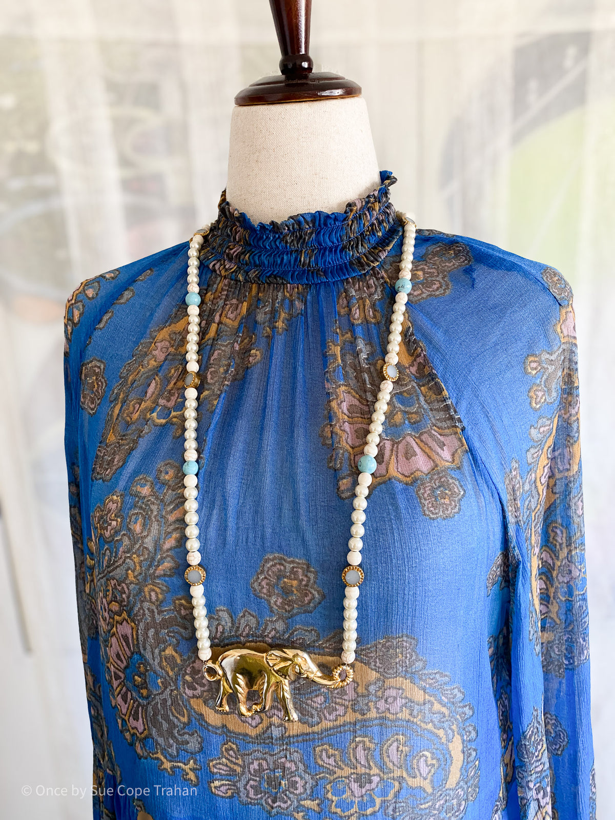 Elephant Long Necklace
