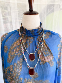 Antique Red Glass Jewels