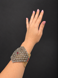 Cuff Bracelet - Rhinestone Statement