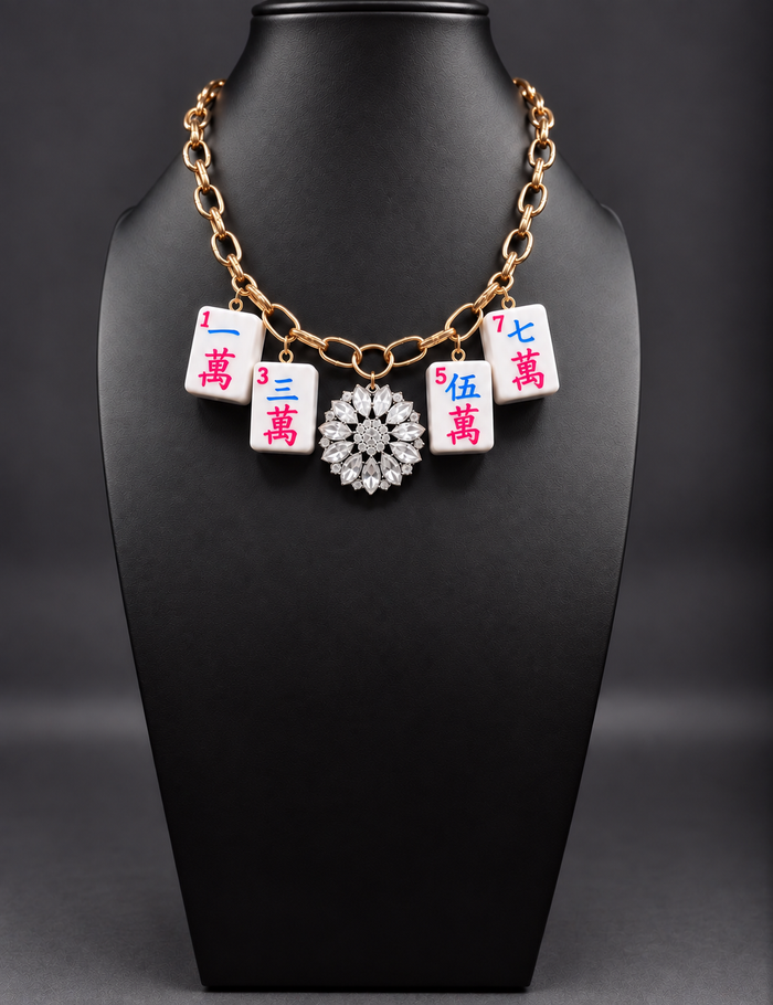 Mahjong Necklace - Craks Odd