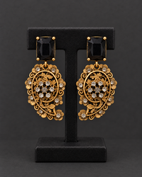 Floral Paisley Earrings