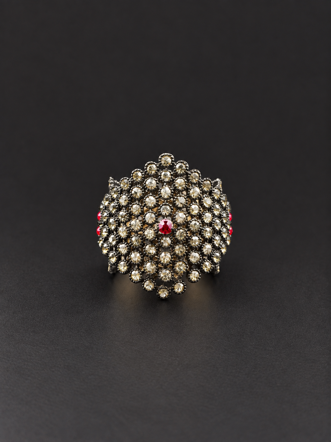 Cuff Bracelet - Rhinestone Statement