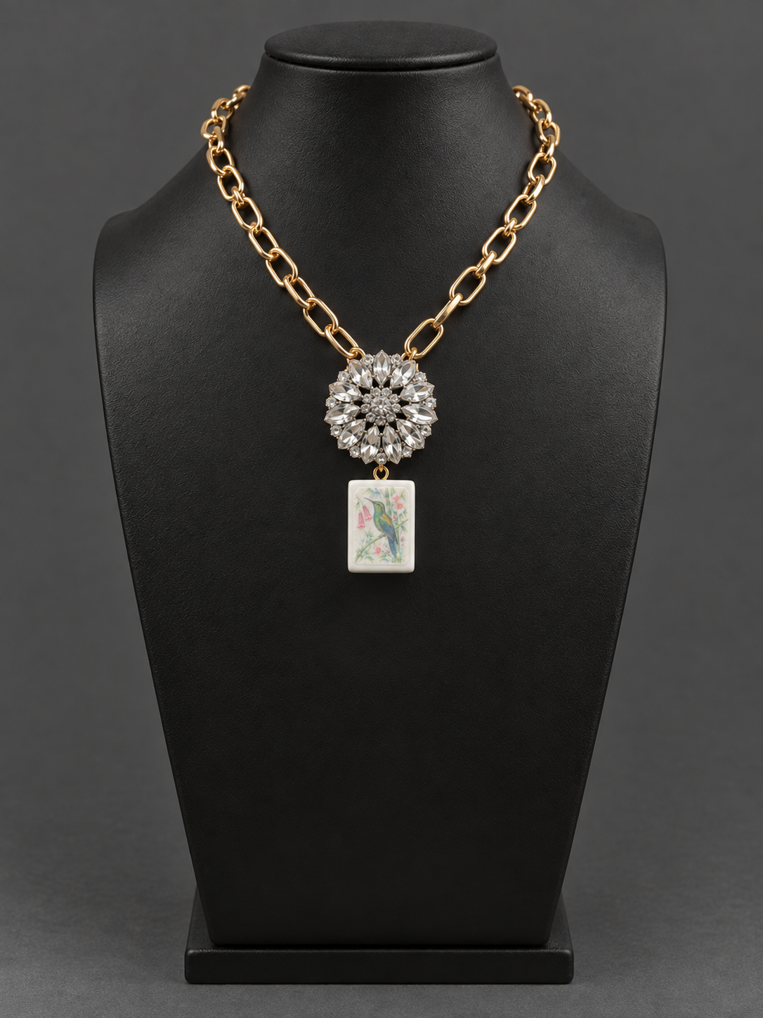Mahjong Necklace - Bam Bird