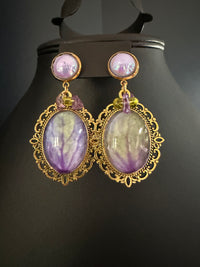 Botanical Garden Drop Earrings