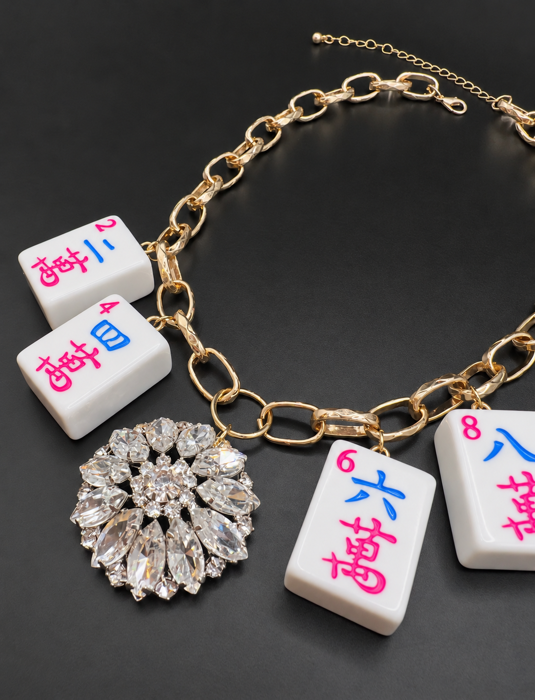 Mahjong Necklace - Craks Even