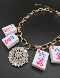 Mahjong Necklace - Craks Even