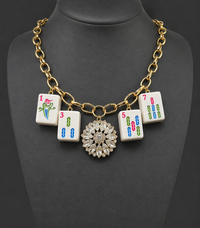 Mahjong Necklace - Bam Odds