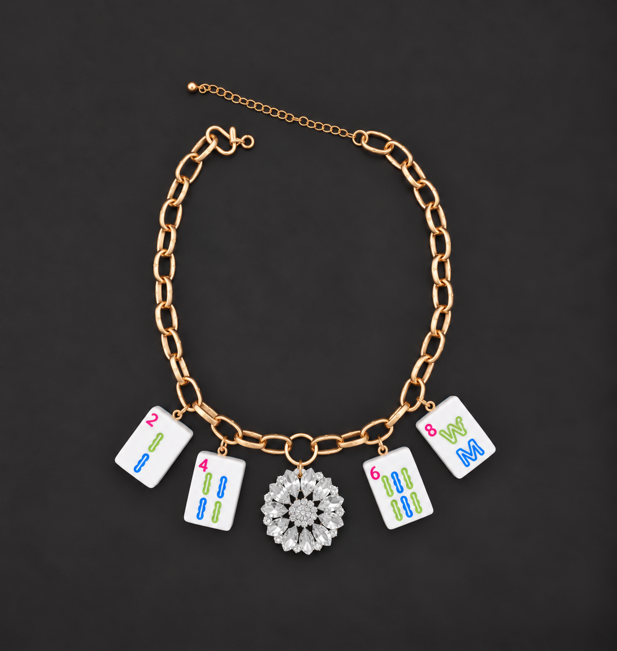 Mahjong  Necklace - Bam Evens