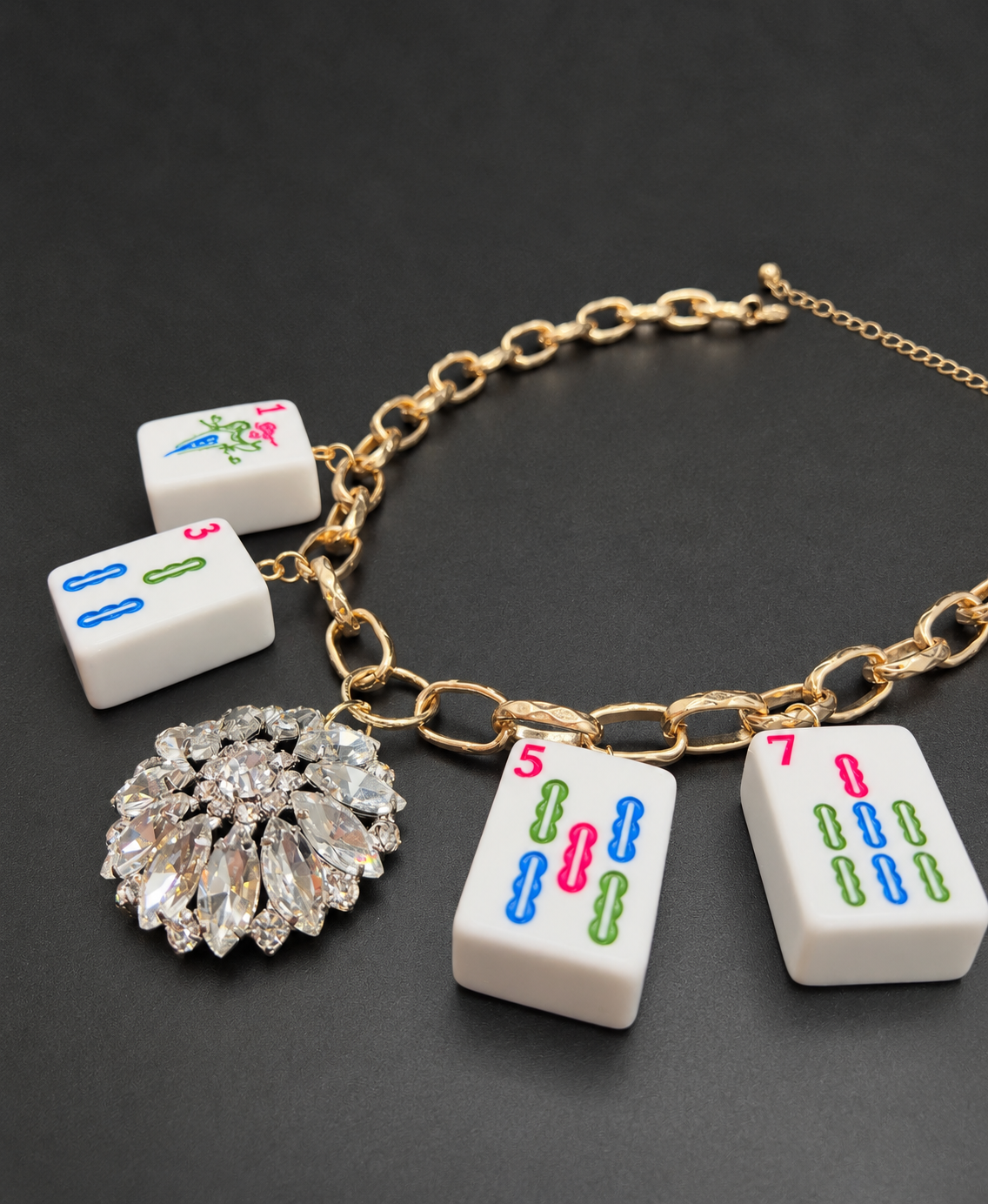 Mahjong Necklace - Bam Odds