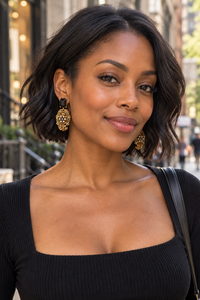 Floral Paisley Earrings