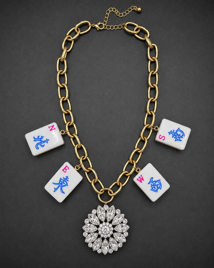 Mahjong Necklace - Winds / News