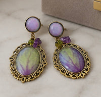 Botanical Garden Drop Earrings