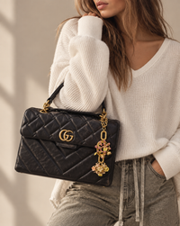 Bag Charm - In Full Bloom