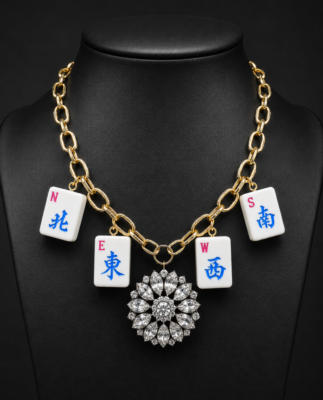 Mahjong Necklace - Winds / News