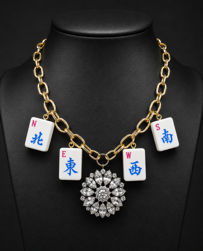 Mahjong Necklace - Winds / News
