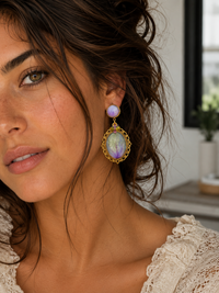 Botanical Garden Drop Earrings