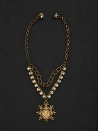 Crest Pendant Necklace