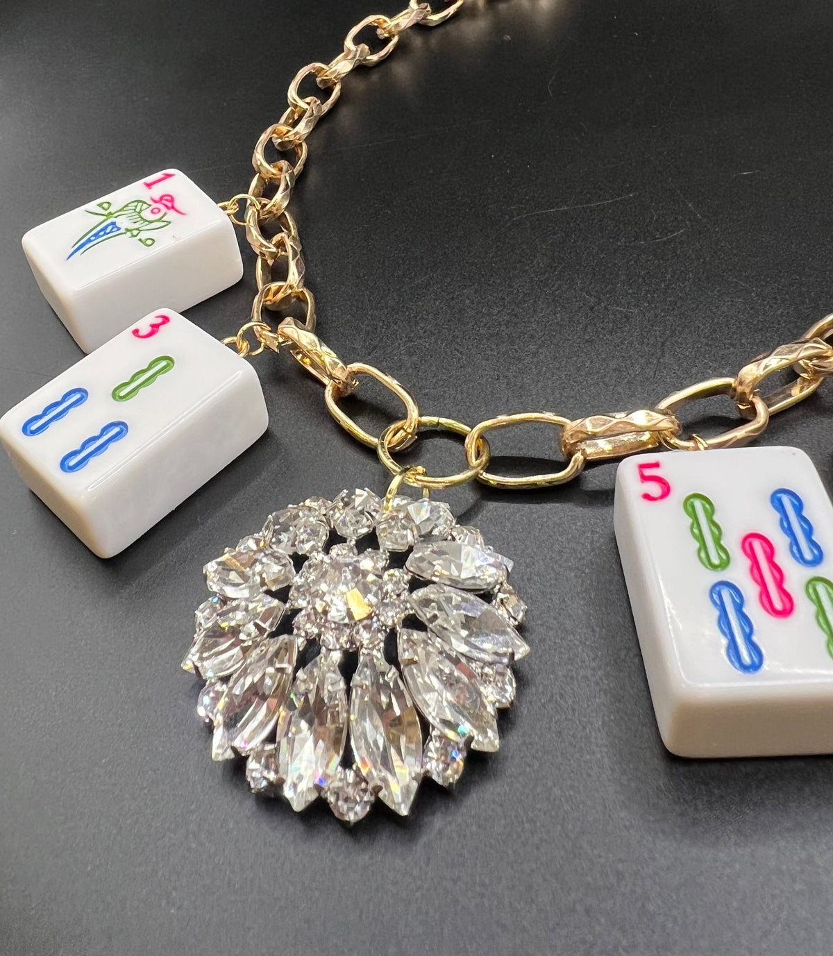 Mahjong Necklace - Bam Odds