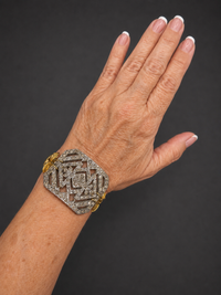 Antique Shoe Buckle Bracelet