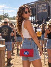 Leather Clutch - Frampton Buckle