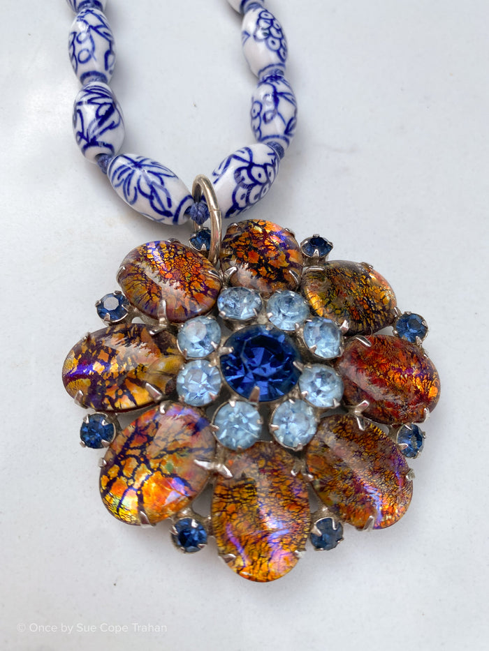 Dragon’s Breath Chinoiserie Necklace