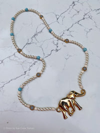 Elephant Long Necklace
