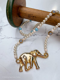Elephant Long Necklace