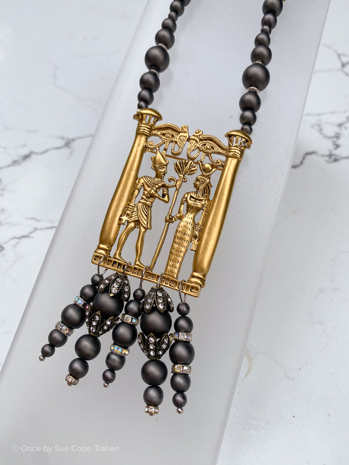 Vintage Splendor of Egypt Brooch