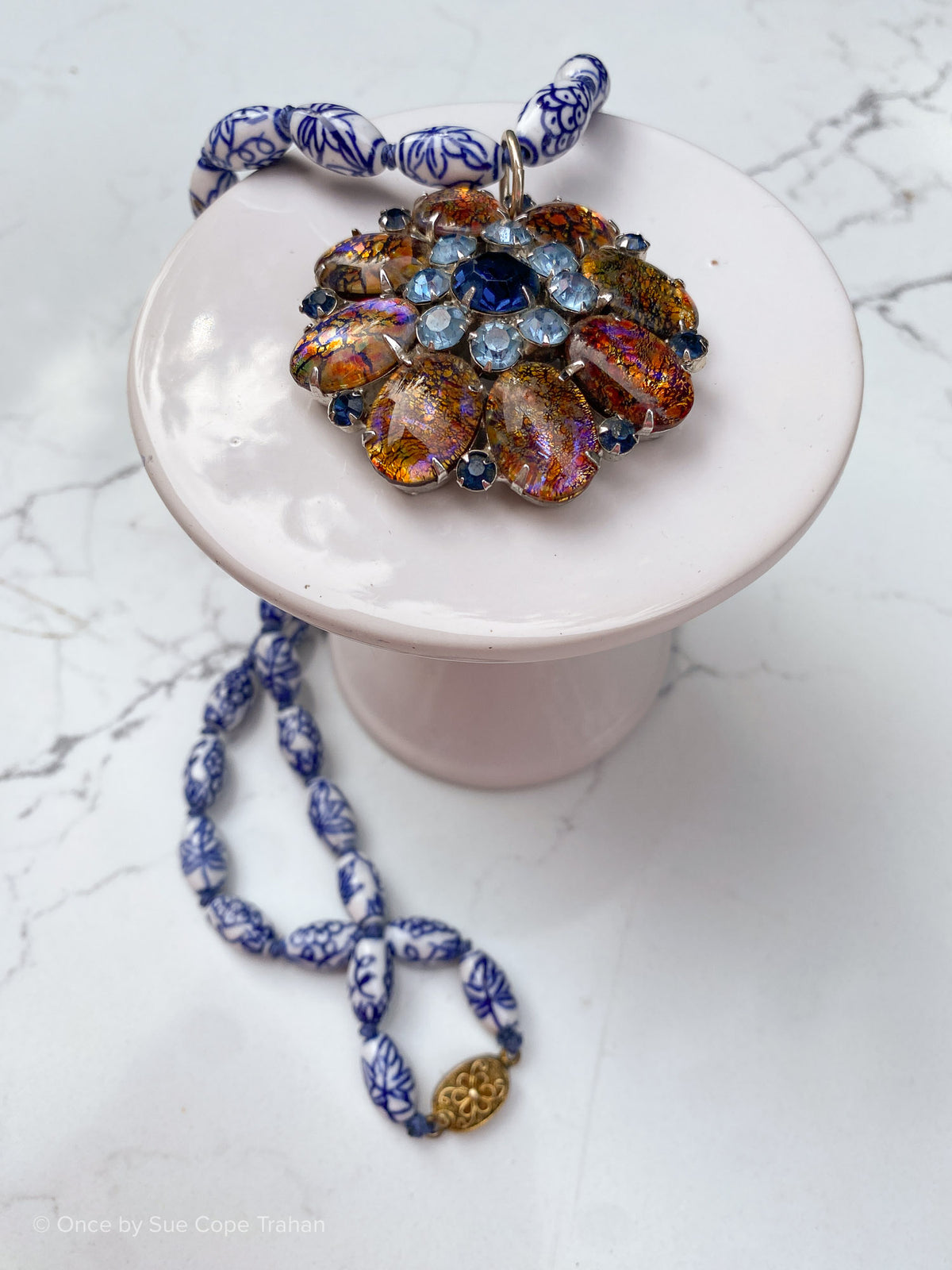 Vintage Hand knotted asian beads