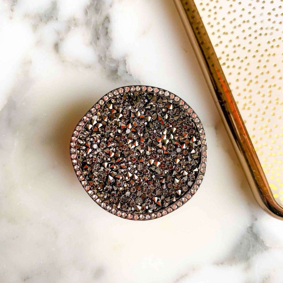 Rhinestone & Marcasite Phone Holder